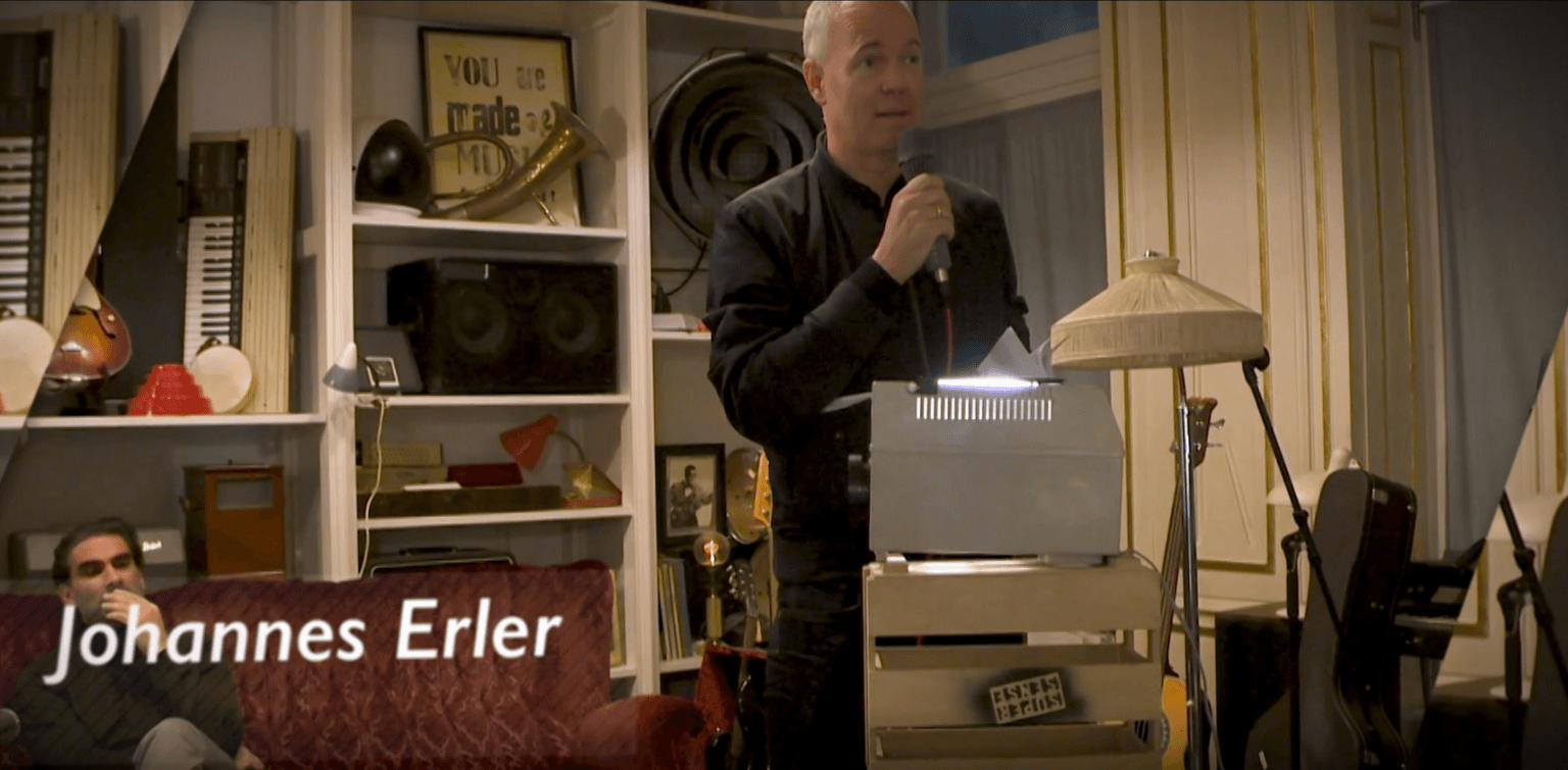Eine Stunde mit Johannes Erler